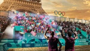 Foto promocional dos Jogos Olímpicos de Paris