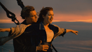 Cena de Titanic, filme que já foi exibido pela Globo