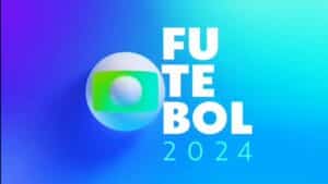 Logo das transmissões do Futebol 2024 na Globo