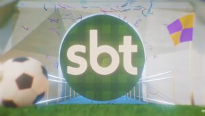Logo das transmissões do Futebol 2024 no SBT
