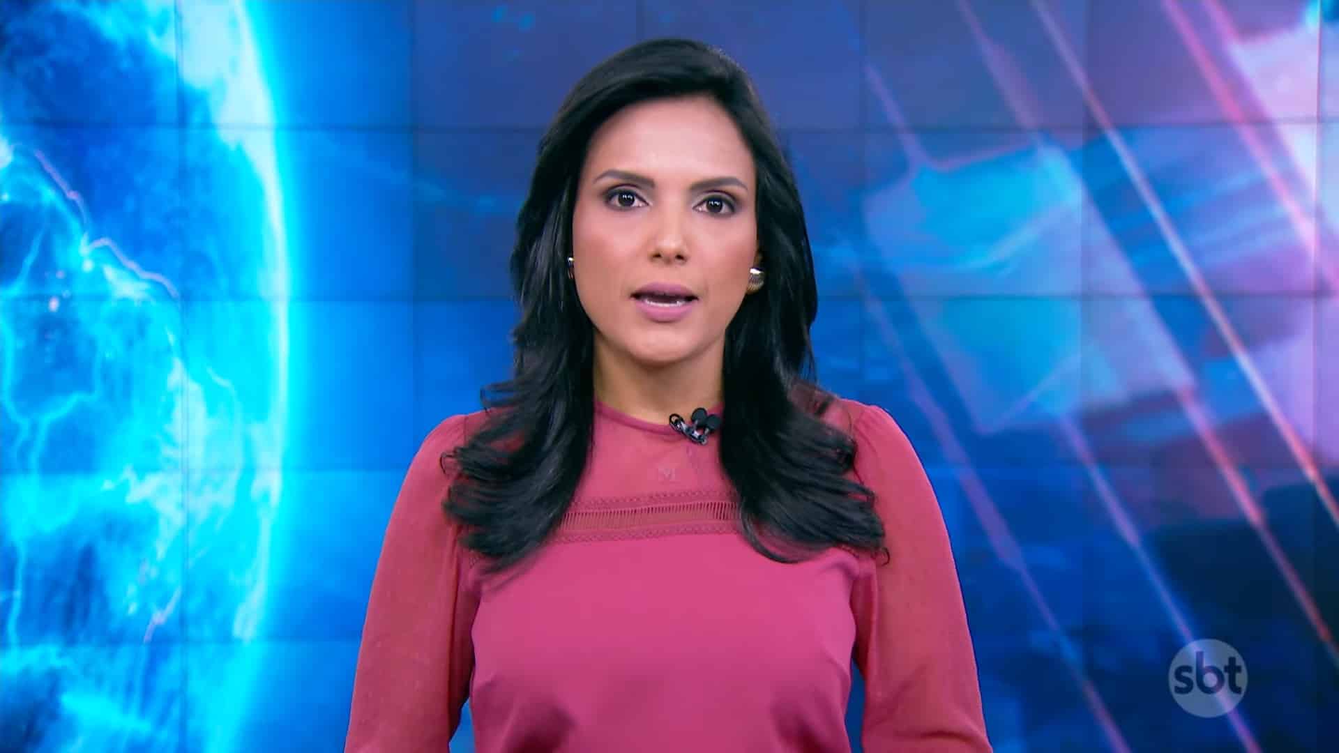 Foto de Márcia Dantas, nova apresentadora do Tá na Hora