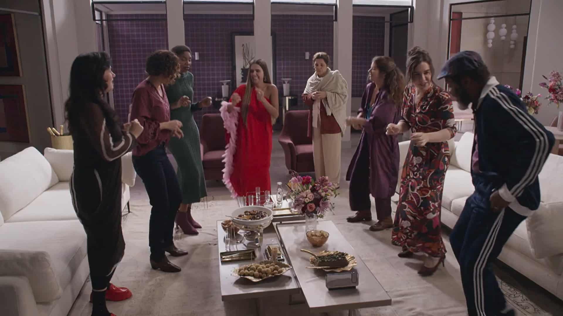 Foto da última cena da novela Elas por Elas