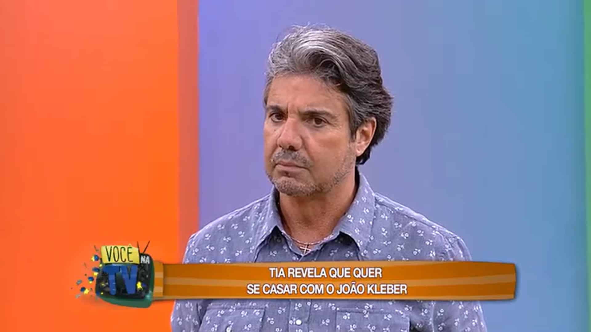 Foto do programa Você na TV, apresentado por João Kleber