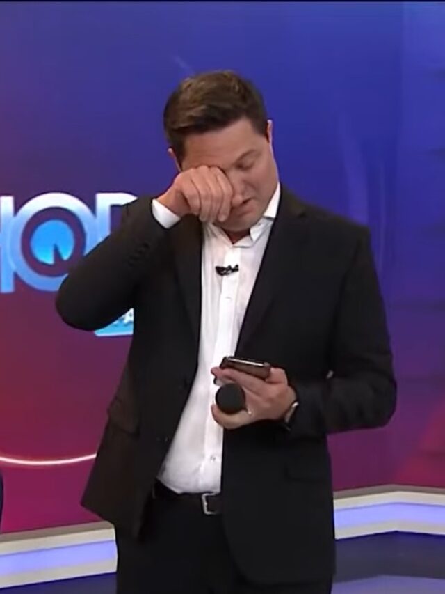 Apresentador do SBT chora ao arrecadar mais de R$ 100 mil para criança