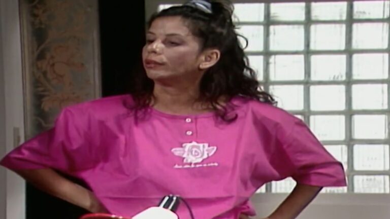 Foto de Maria Gladys em cena de Vale Tudo