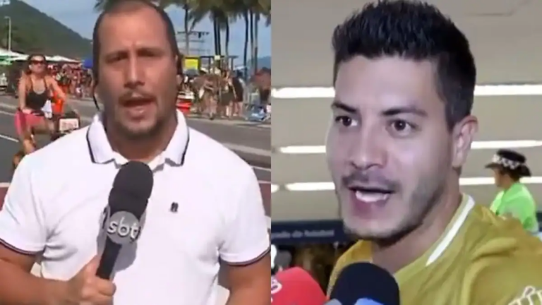 Montagem com Rodrigo Assis e Arthur Aguiar