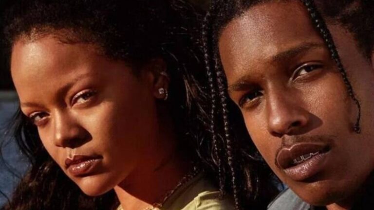 Foto de Rihanna com A$AP Rocky