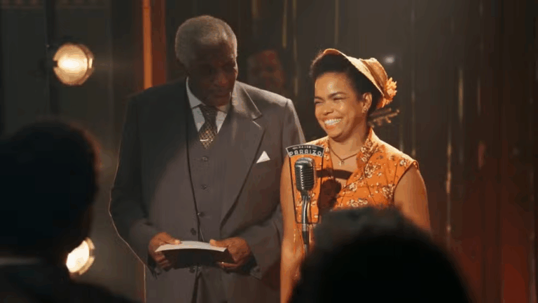 Dita encanta a plateia com a sua voz em Êta Mundo Melhor!