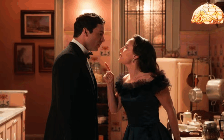 Com medo de Celso descobrir sobre o seu passado, Estela resolve acabar com o namoro em Êta Mundo Melhor!