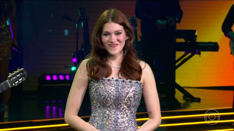 Foto de Ana Clara Lima na estreia do Estrela da Casa 2