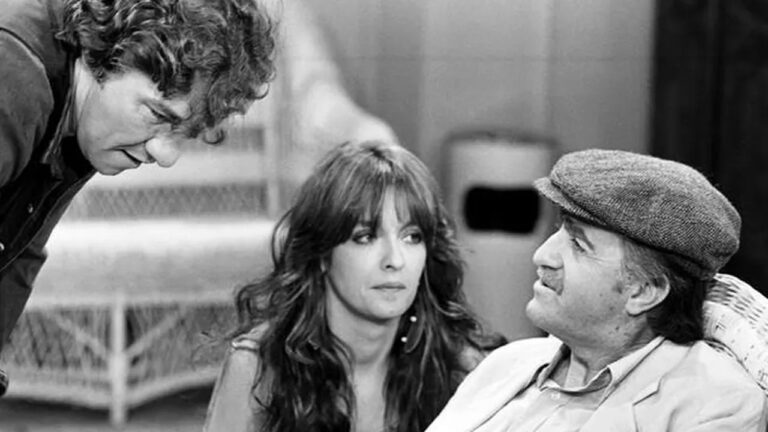 Cláudio Cavalcanti, Maria Zilda Bethlem e Ary Fontoura em foto preto e branco da novela Hipertensão