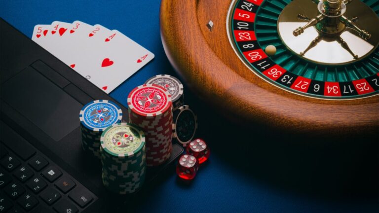 Foto de reportagem sobre casino online