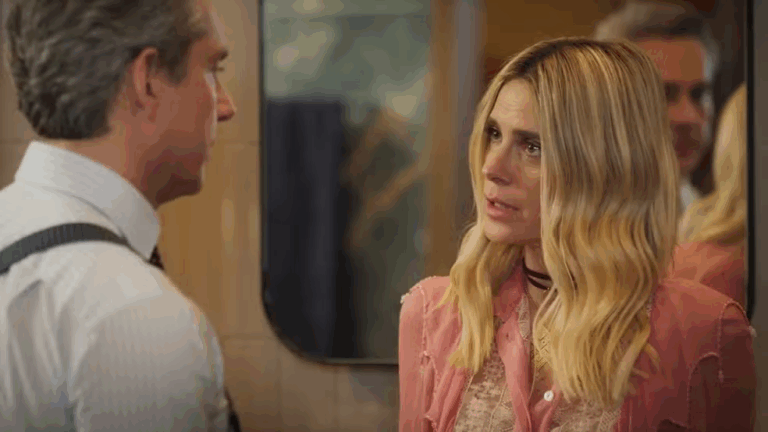 Marco Aurélio afirma a Leila que não deixará barato o tiro que tomou em Vale Tudo