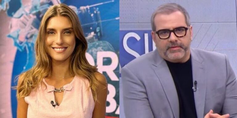 Foto de Joana Treptow e Rodrigo Alvarez