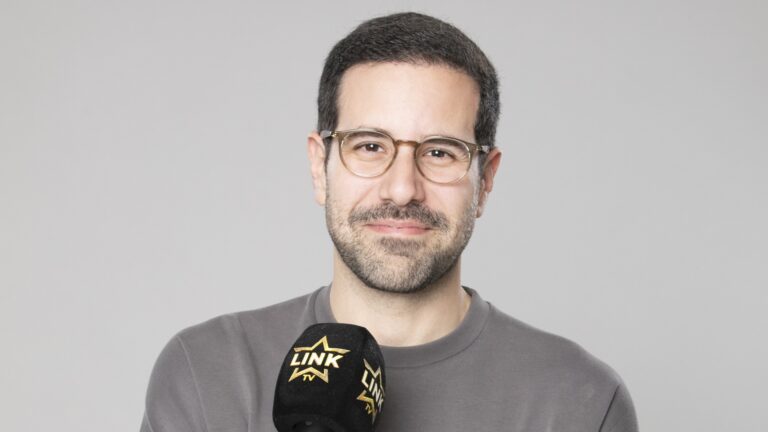 Foto do apresentador Paulo Mathias, novo contratado da Record