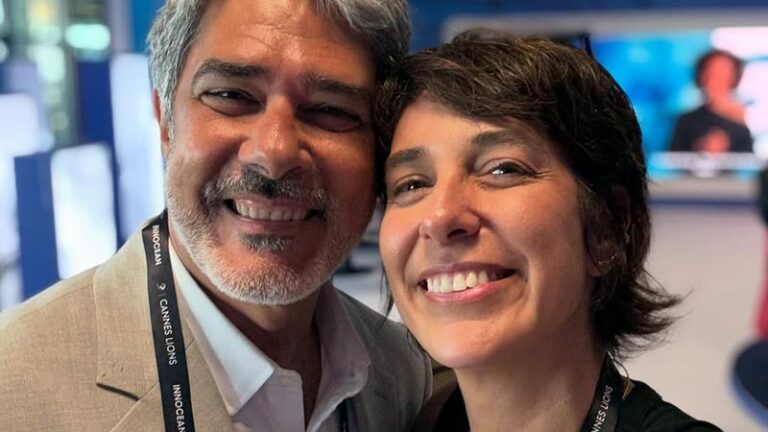 William Bonner e Natasha Dantas