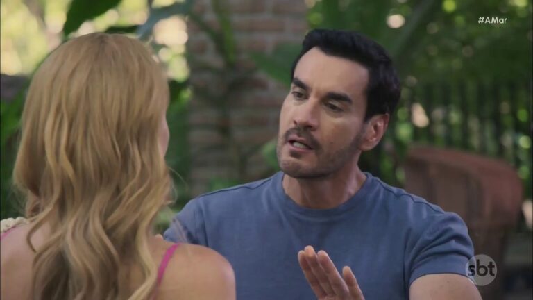 Foto de cena da novela A.Mar, exibida pelo SBT