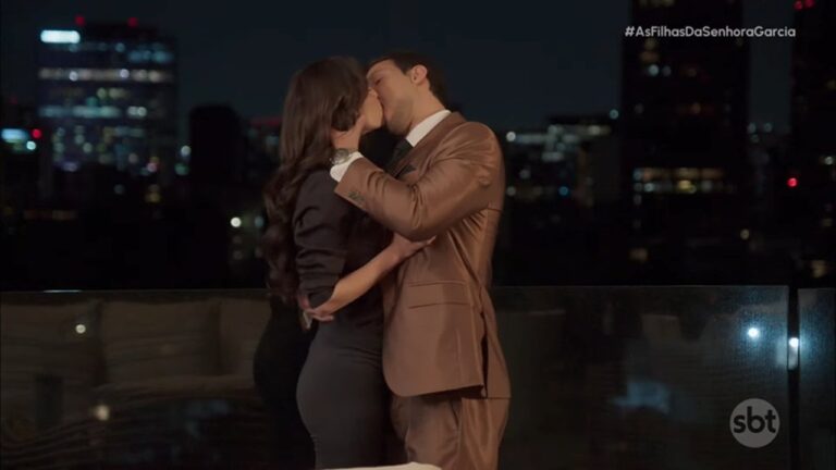 Foto de cena da novela mexicana As Filhas da Senhora Garcia