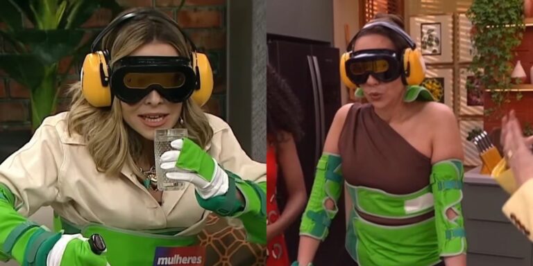 Pamela Domingues e Maria Beltrão