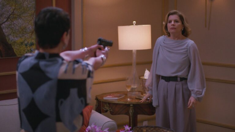 Foto da morte de Odete Roitman no remake de Vale Tudo