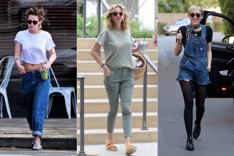 Foto com celebridades bem vestidas