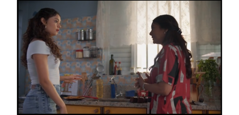 Lígia conta para Gerluce que Joaquim está transando com Arminda em Três Graças