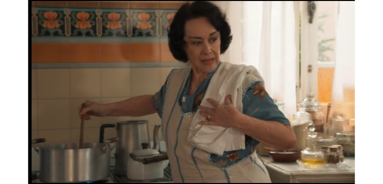 Margarida é obrigada a confessar que é Adamo Rangel em Êta Mundo Melhor!