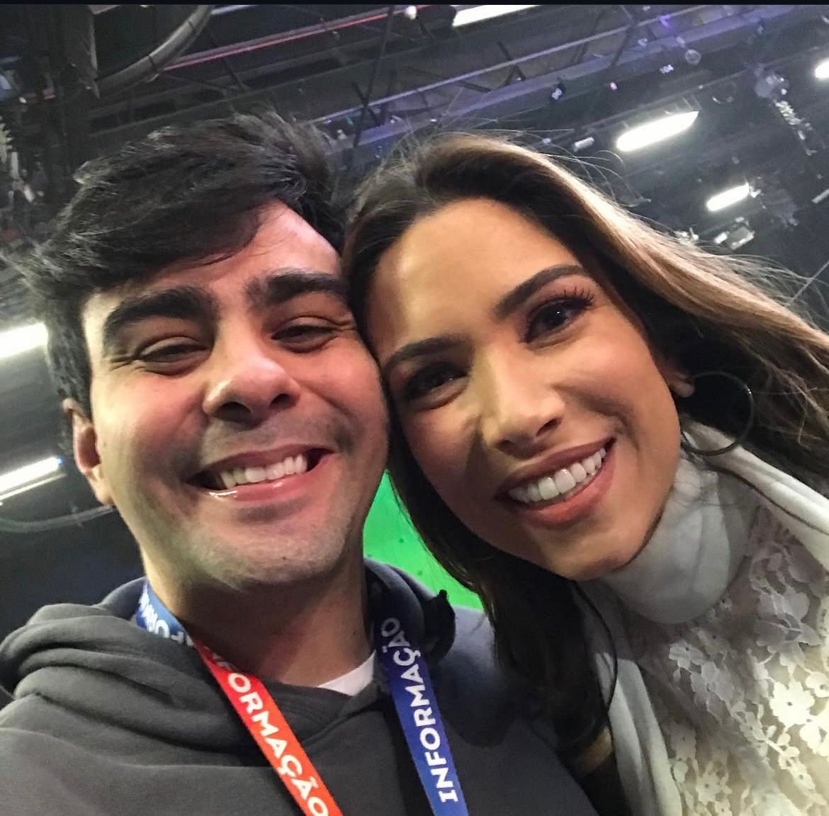 Foto de Rodrigo Lescura e Patricia Abravanel