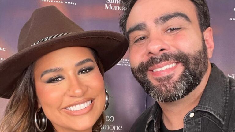 Foto de Rodrigo Lescura e Simone Mendes