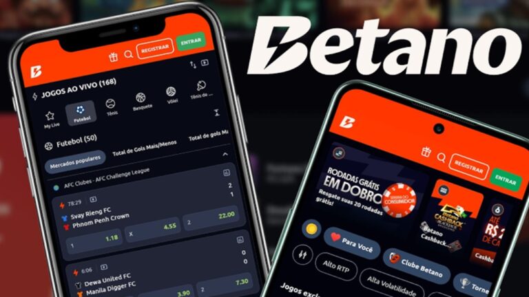 Foto do aplicativo da Betano