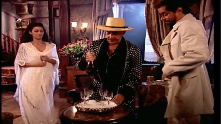 Francesco recebe a visita de Marco Antônio depois de muito tempo sem notícias em Terra Nostra