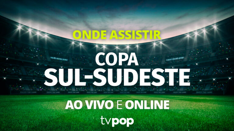 Arte das transmissões das partidas da Copa Sul-Sudeste