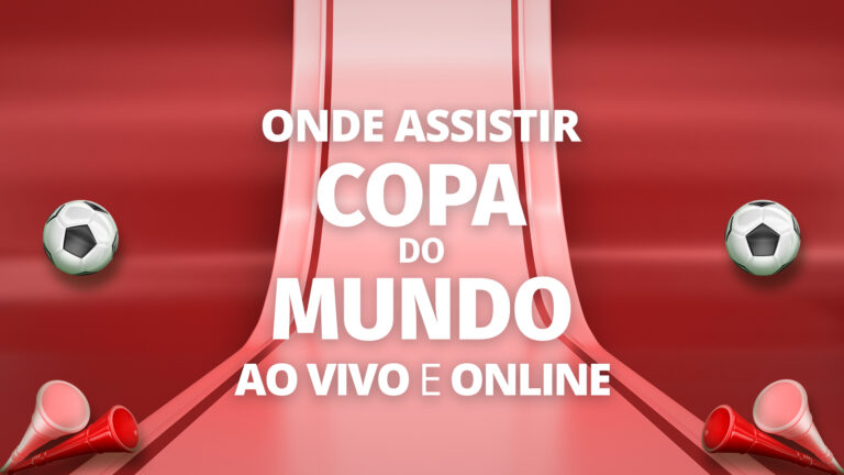 Arte das transmissões dos jogos da Copa do Mundo 2026