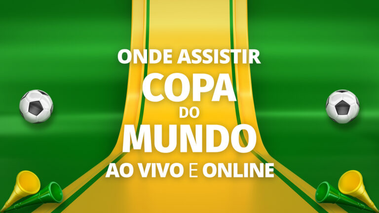 Arte das transmissões dos jogos do Brasil na Copa do Mundo 2026