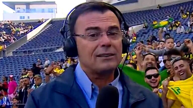 “Era muito juvenil ainda. Tinha uma voz muito… Lembro de uma época em que o Armando Nogueira, diretor e todo-poderoso da Globo, dizia: ‘Esse menino está pronto para ir para o Jornal Nacional, mas precisa parar com essa voz de menino. Precisa ser mais homem! Precisa ser menos menino!’.”