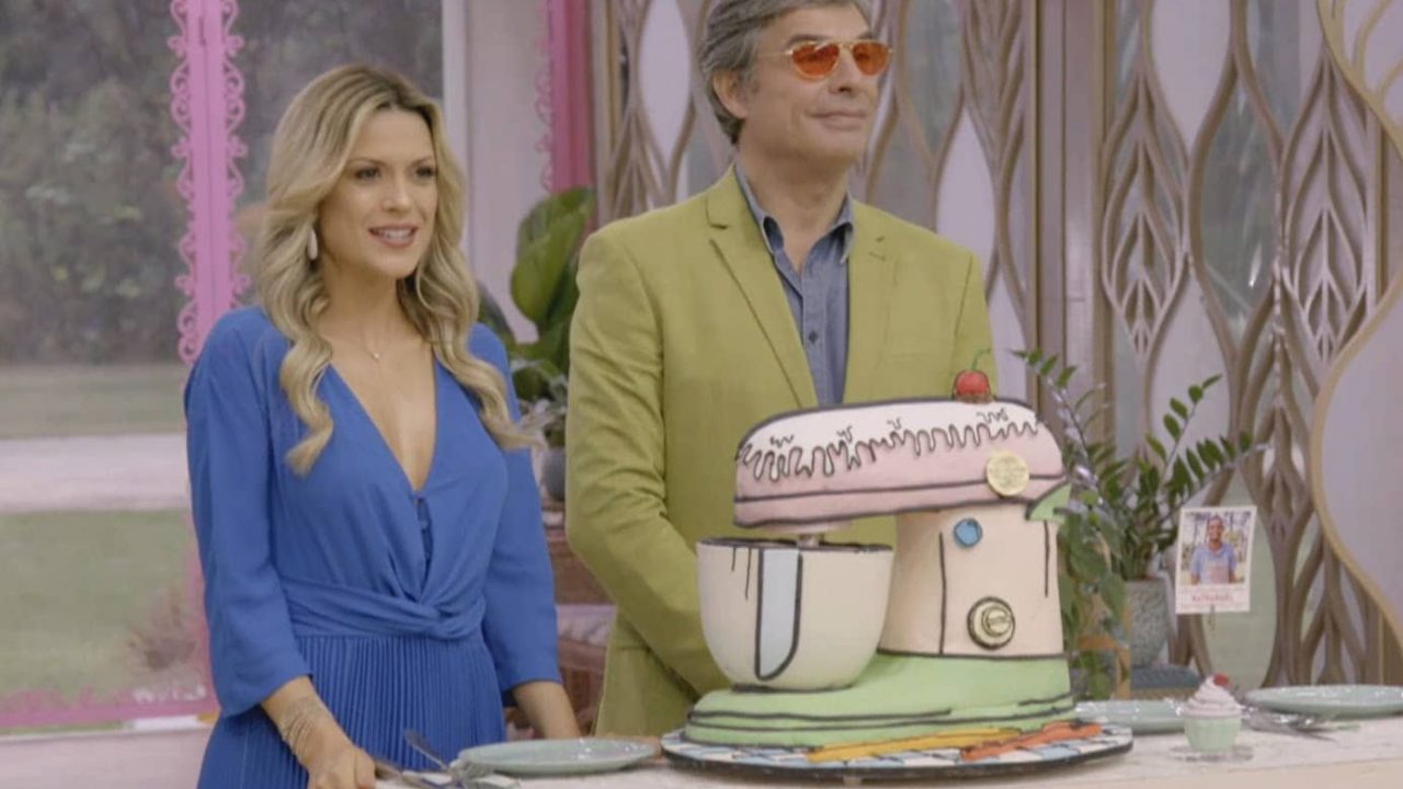 Imagem com foto dos jurados Beca Milano e Olivier Anquier