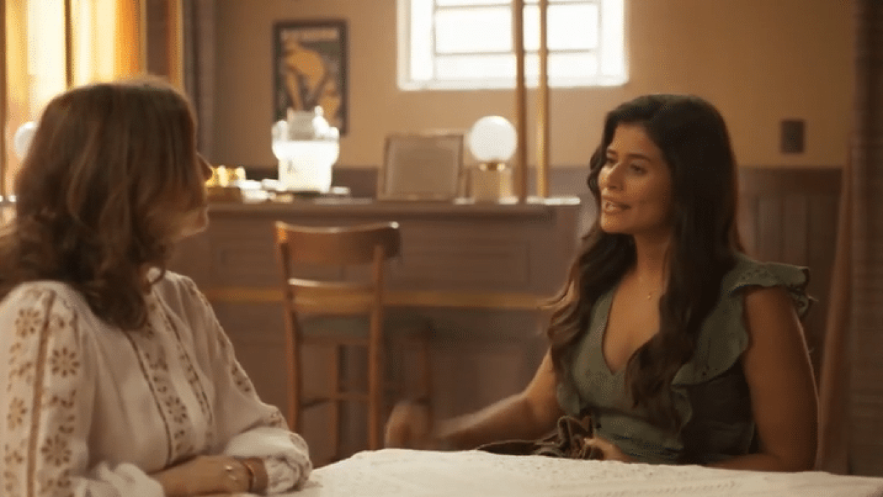 Candoca e Deodora batem boca e a fazendeira a manda embora de sua casa em Mar do Sertão