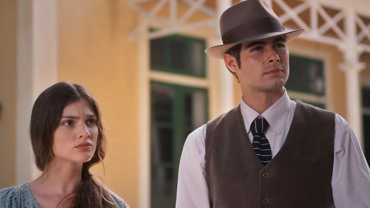 Foto de Davi e Olívia em Além da Ilusão