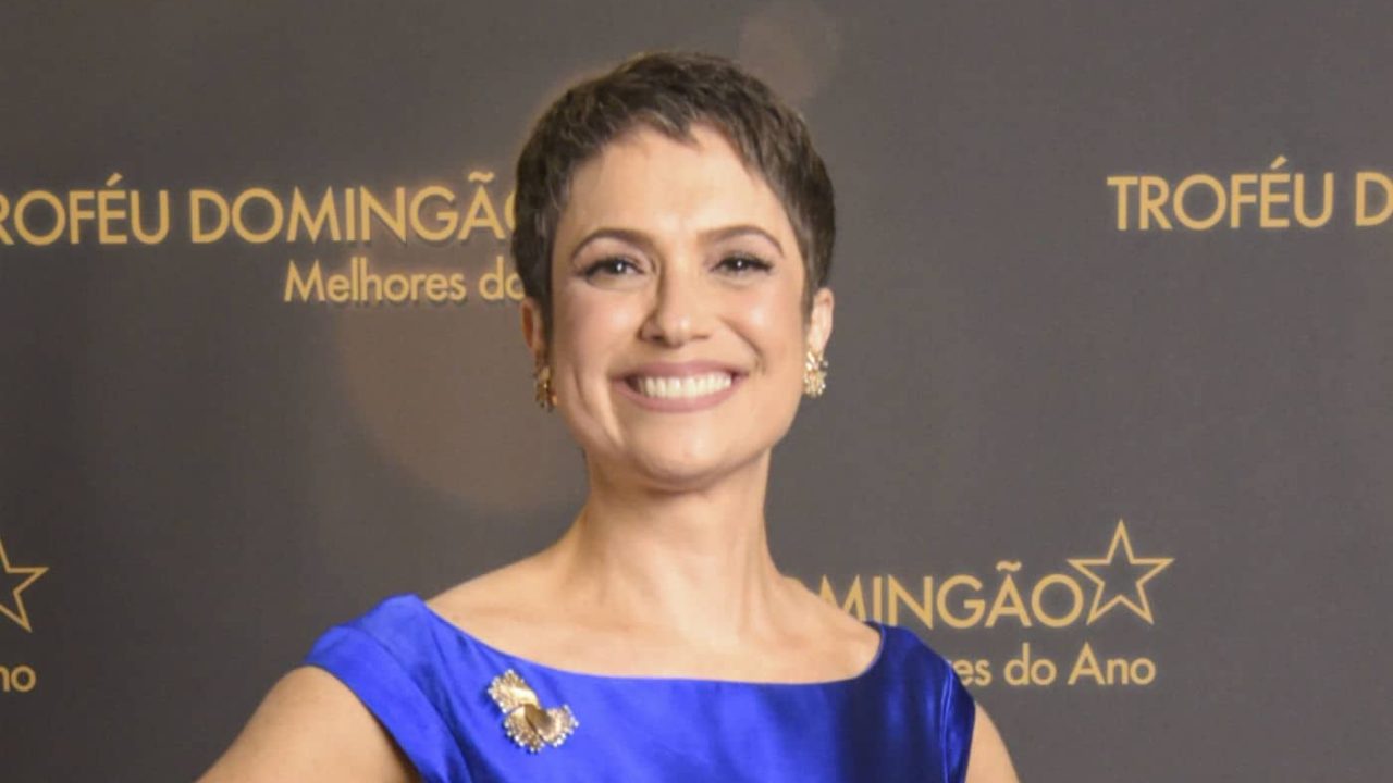 Foto da apresentadora Sandra Annenberg