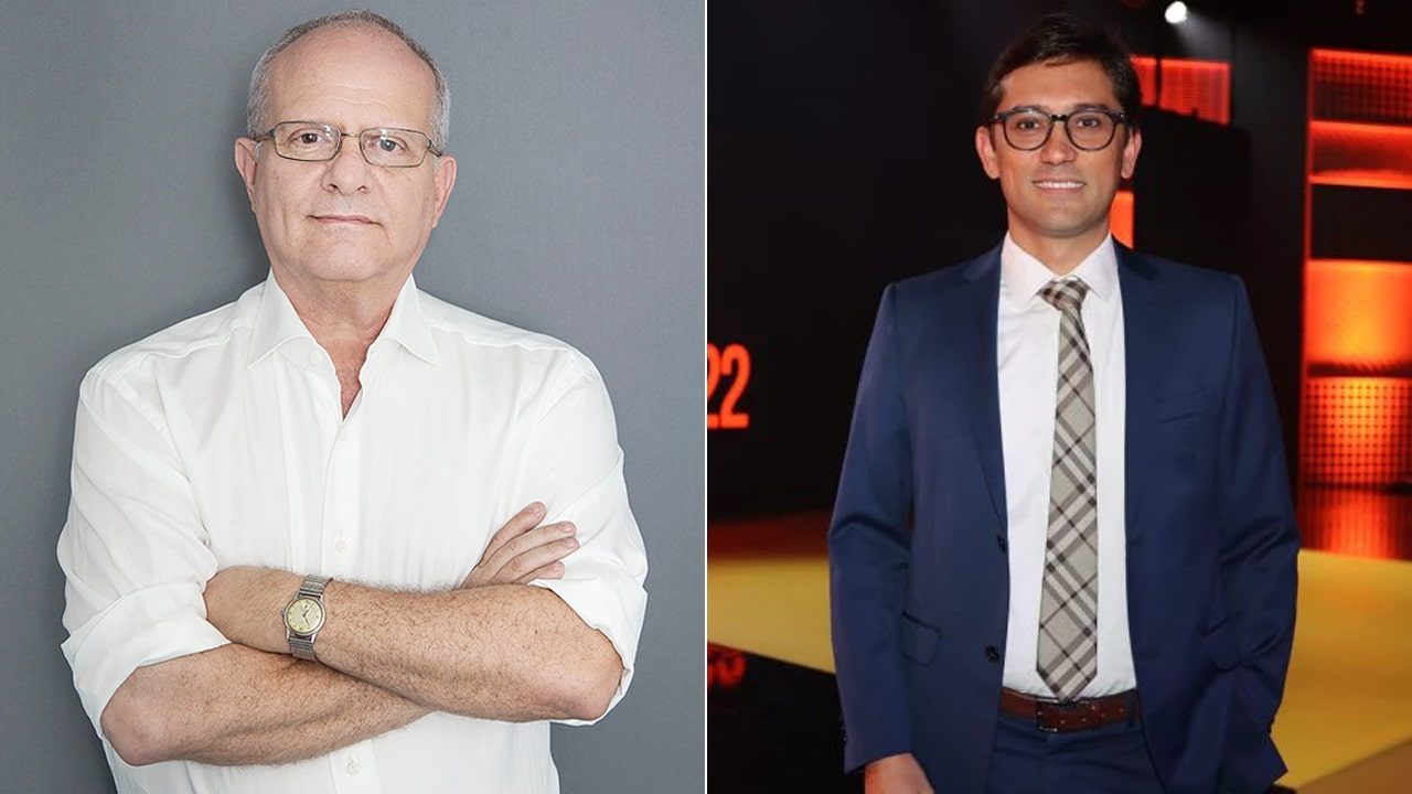 Imagem com montagem das fotos de Luis Erlanger e Rodolfo Schneider