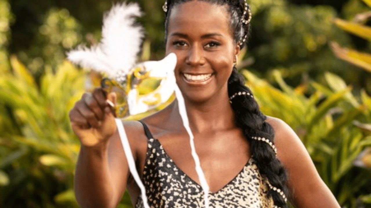 Foto da apresentadora Maju Coutinho