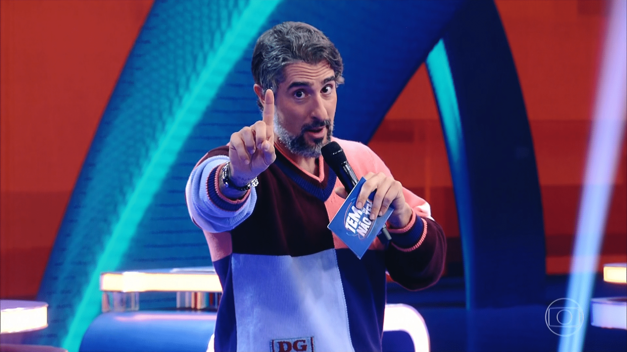 Marcos Mion levantou a audiência do Caldeirão (foto: Reprodução/TV Globo)