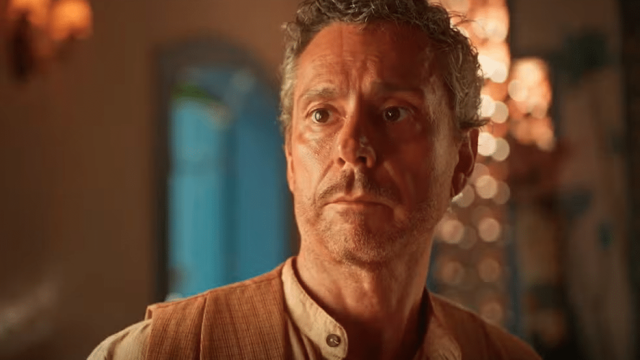 Tico Leonel é abordado por Deodora na igreja e a leva para conhecer primo Cícero em No Rancho Fundo