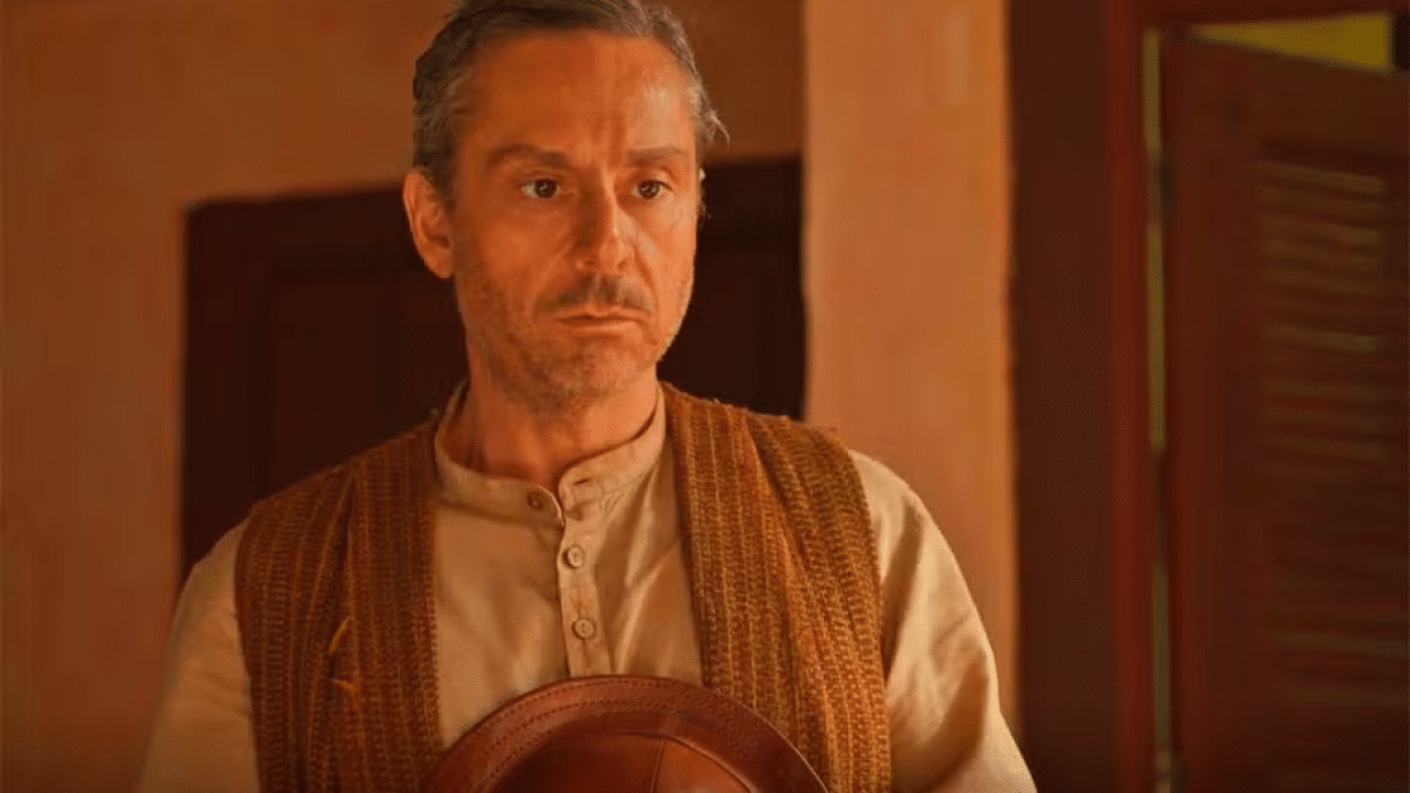 Tico Leonel recebe a visita de Vespertino com notícias de Deodora em No Rancho Fundo