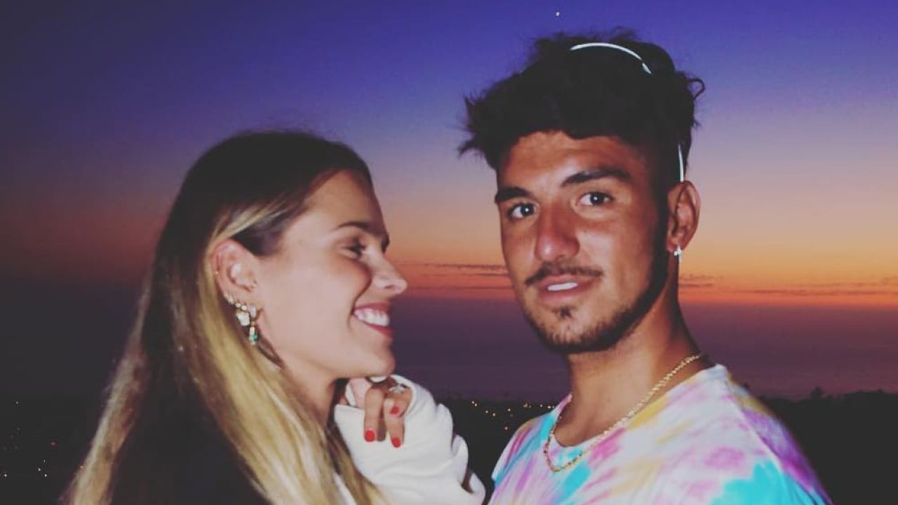 Imagem com foto de Yasmin Brunet e Gabriel Medina