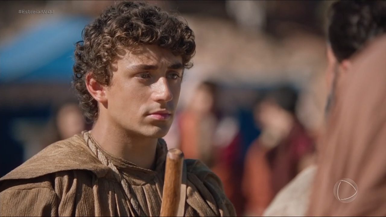 Foto do primeiro capítulo da novela A Vida de Jó, da Record