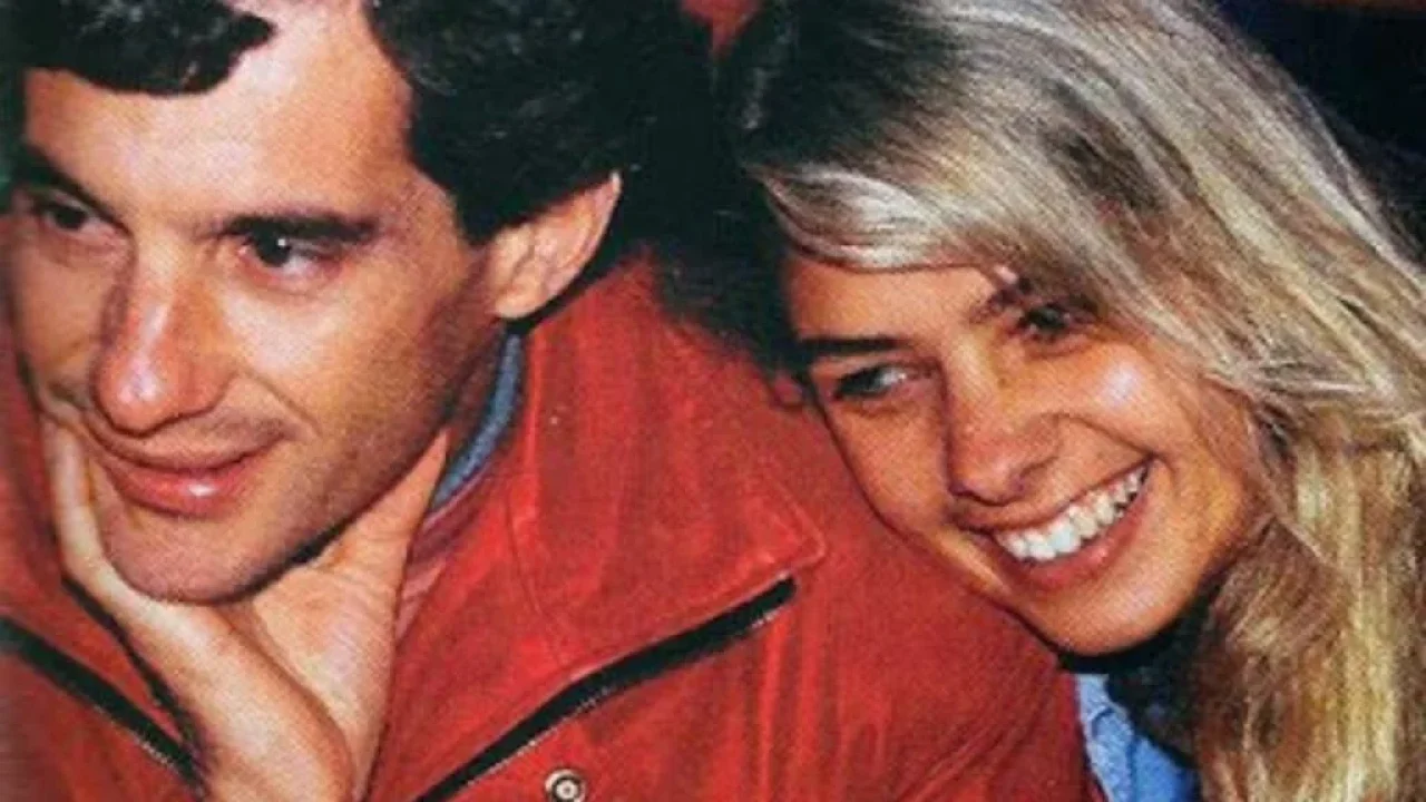 Adriane Galisteu e Ayrton Senna