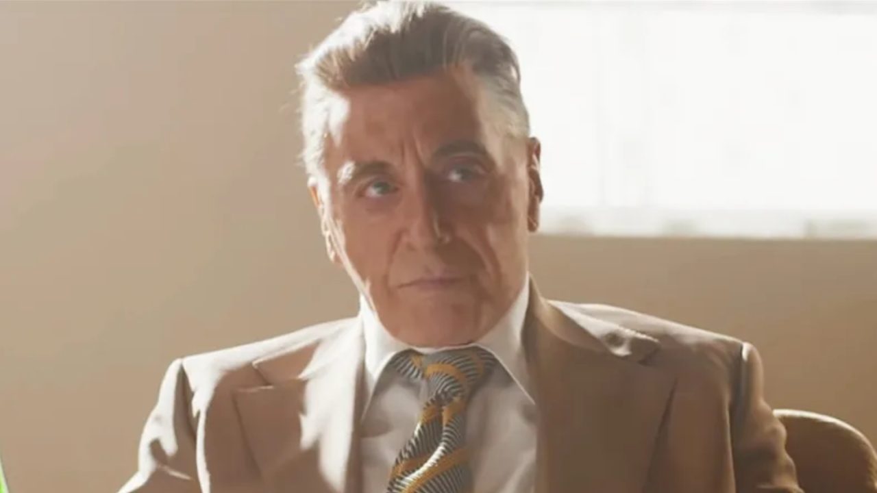 Foto de Al Pacino no filme O Irlandês, da Netflix
