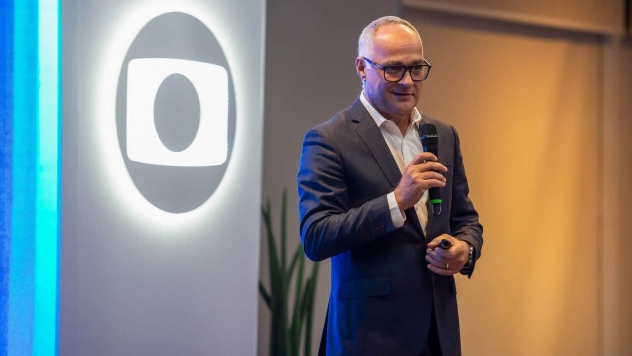 Foto de Amauri Soares, diretor-geral da TV Globo e afiliadas