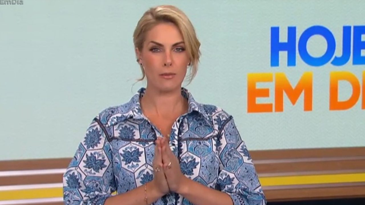 Foto de Ana Hickmann no Hoje em Dia